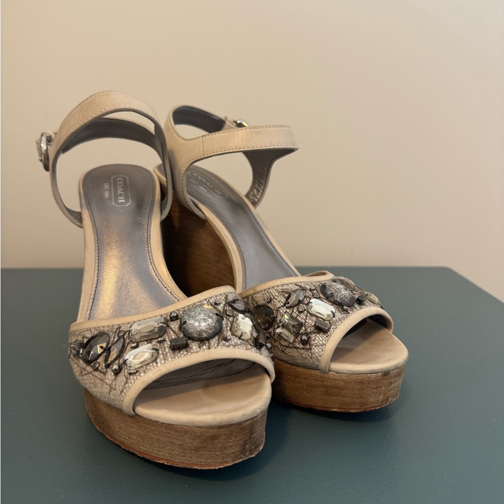 Coach Wedge Sandals